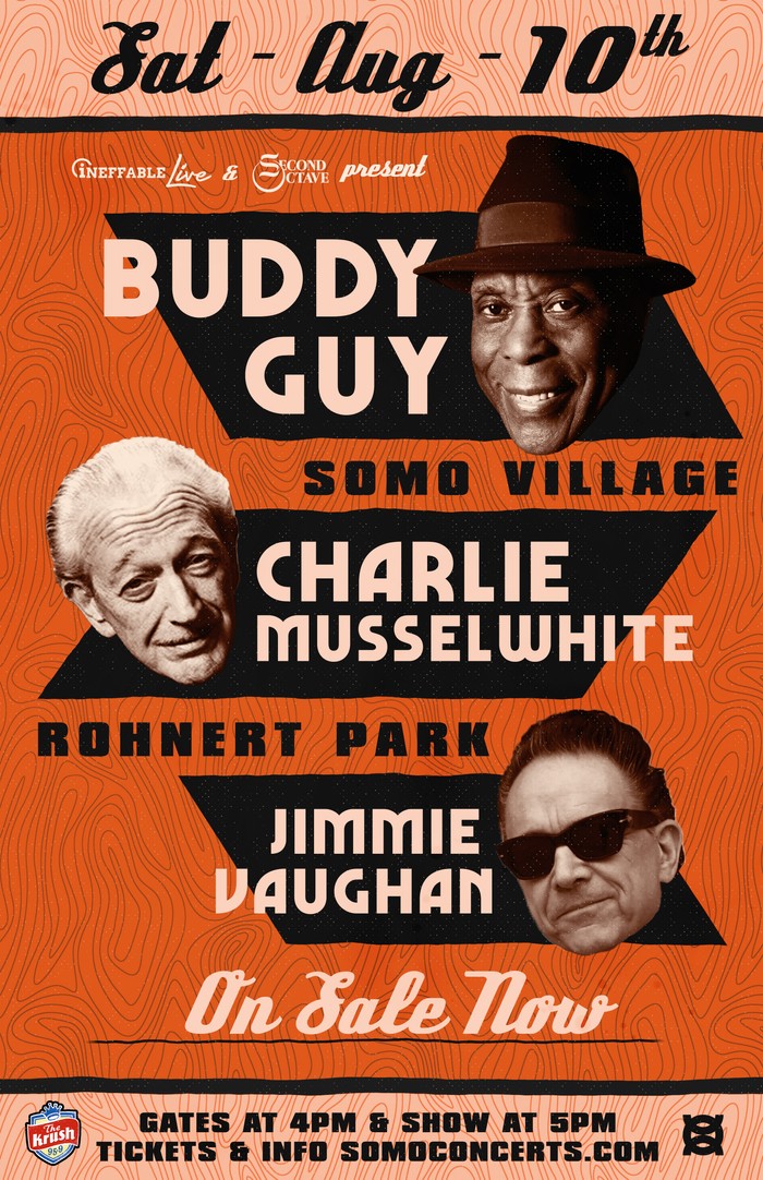 Buddy Guy, Charlie Musselwhite, Jimmie Vaughn