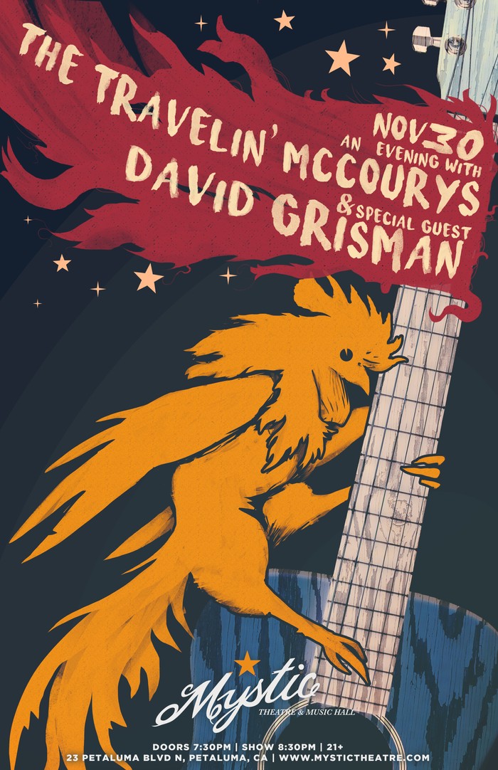 The Travelin' McCourys & special guest David Grisman