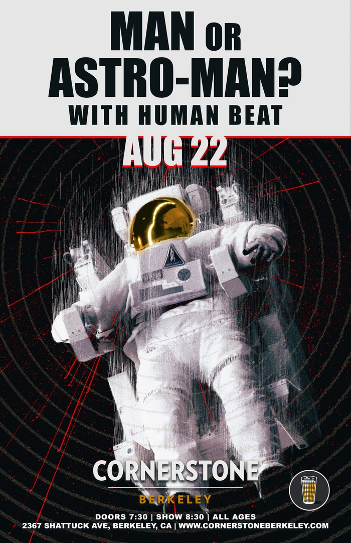 Man or Astro-Man? with Human Beat
